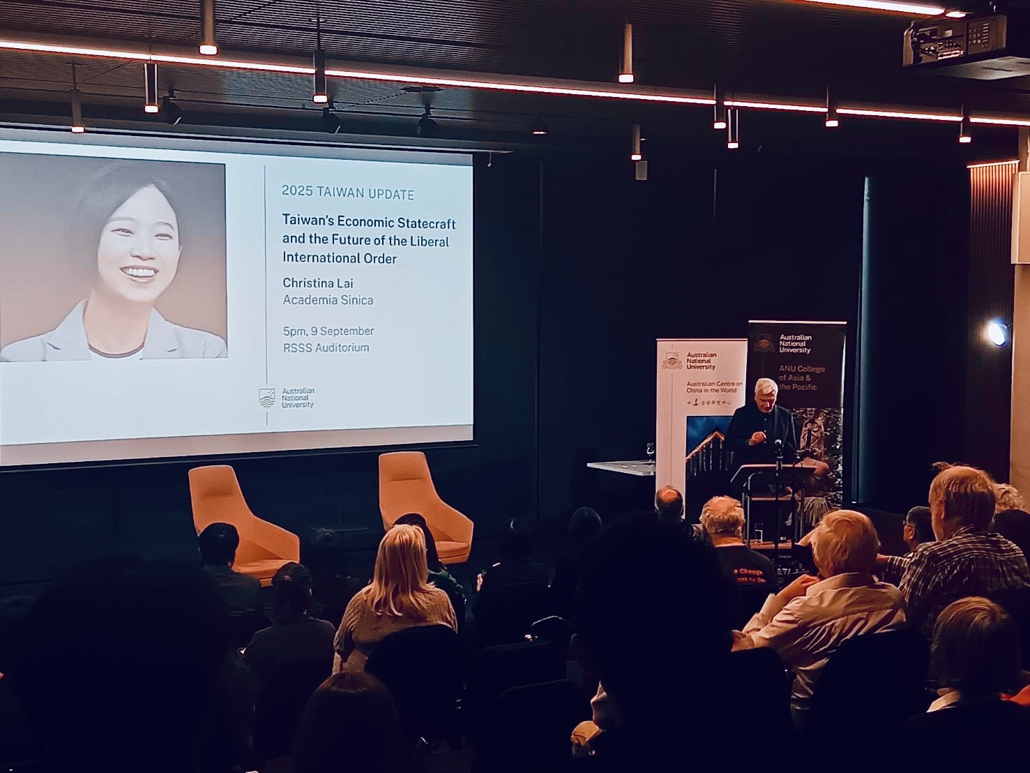 賴潤瑤副研究員開幕演講